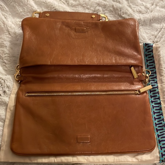 Tory Burch Bomba Reva Brown Shoulder Bag (vintage) - Picture 5 of 9